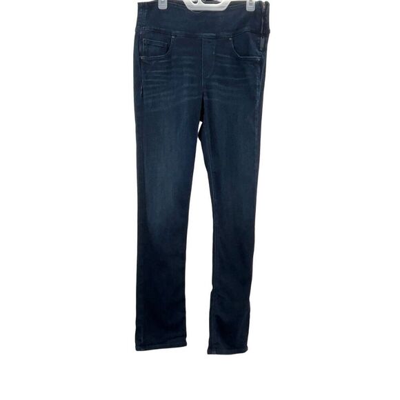 Spanx jeans the signature side zip denimjean leggings size 32 - Picture 10 of 16